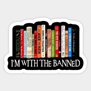 I'm With The Banned Sticker